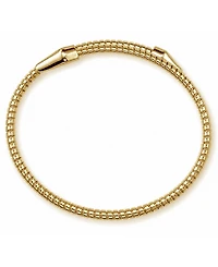 And Now This Cubic Zirconia Flexible Stretch Bypass Bracelet