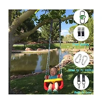 Piscifun 2600 Lbs Adjustable Tree Swing Hanging Straps Kit With Carabiners And Protectors