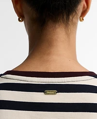 Barbour Women's Woodhouse Striped Long-Sleeve T-Shirt