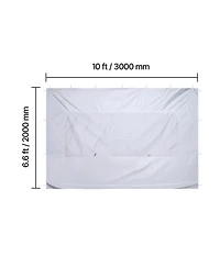 Sevorley Canopy Sidewall for 10x10 ft Pop-Up Tent, Waterproof Tent Side Wall with Mesh