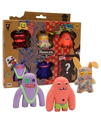Fuggler Teenage Mutant Ninja Turtles and SpongeBob 2.5" Assorted 6-Pack Action Figures, Ages 4+