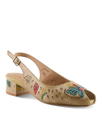 L'Artiste Women's Street Peep Peep-Toe Heel with Soft Lining