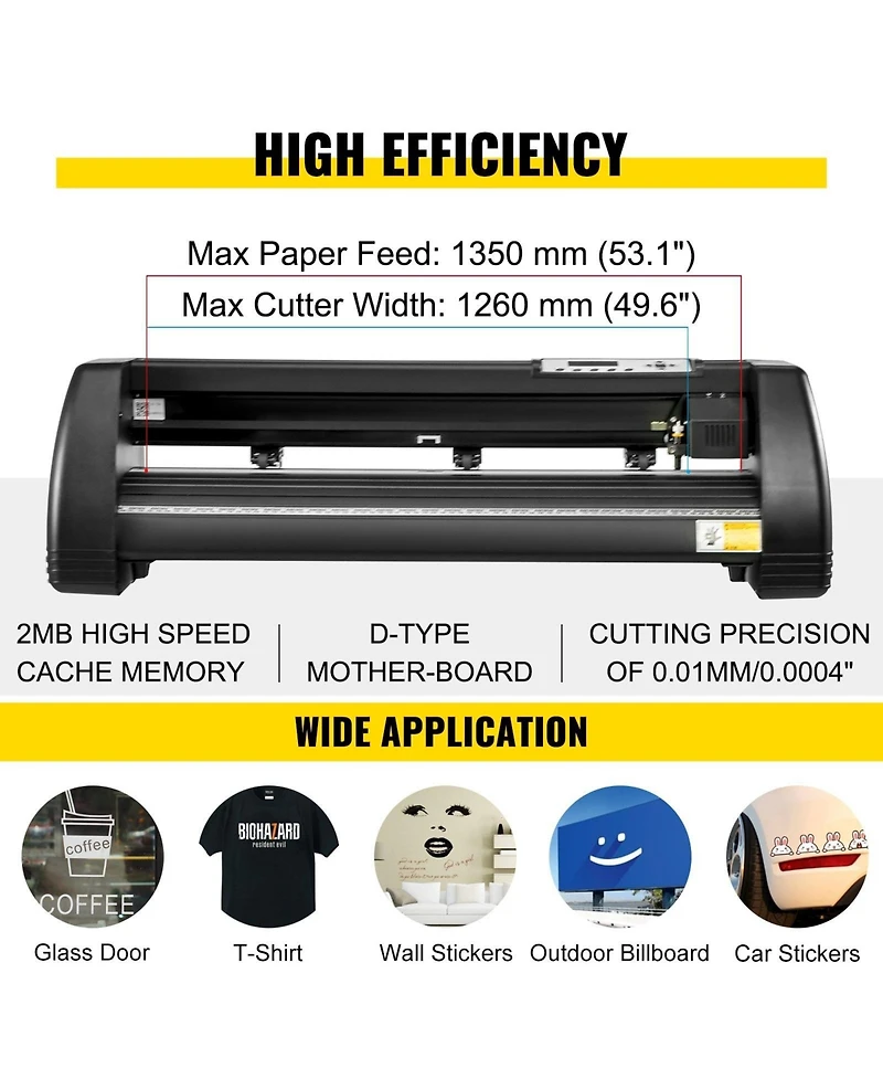 Sevorley Vinyl Cutter Plotter and Cap Heat Press Combo with Stand