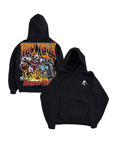 Warren Lotas Men's Black Fest Subway Rider Hoodie