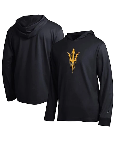 Champion Men's Black Arizona State Sun Devils Tonal All-Star Long Sleeve Hooded T-Shirt