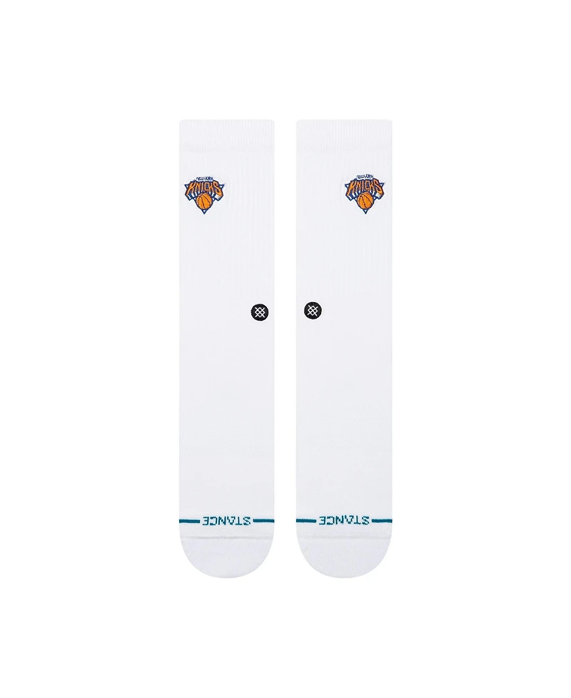 Stance Men's and Women's New York Knicks Crested Knit Crew Socks