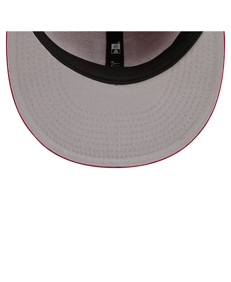 New Era Men's Scarlet Ohio State Buckeyes Go Team 9FIFTY Snapback Hat
