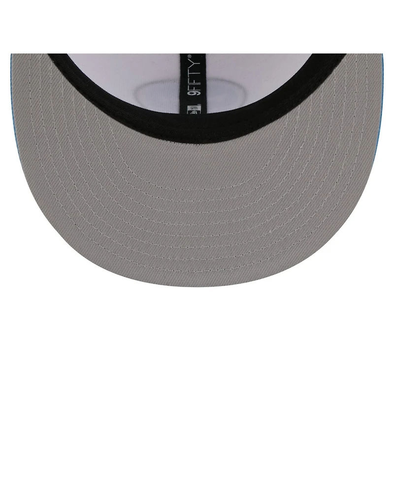 New Era Men's White/Light Blue Tennessee Titans 9FIFTY Snapback Hat