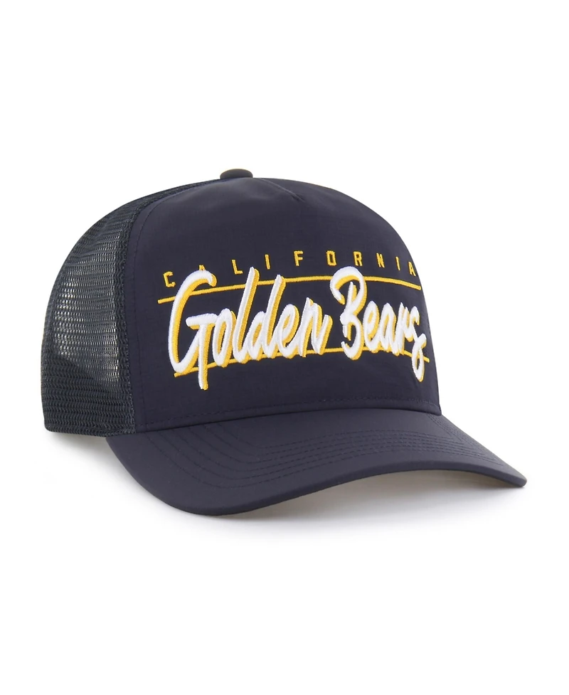 47 Brand Men's and Women's Navy Cal Bears brrr° Condor Mesh Hitch Adjustable Hat