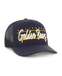 47 Brand Men's and Women's Navy Cal Bears brrr° Condor Mesh Hitch Adjustable Hat