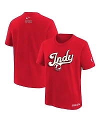 Nike Big Boys and Girls Red Indiana Fever Rebel Edition T-Shirt