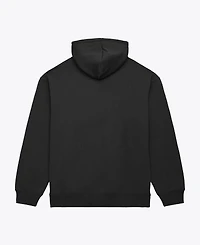 Mitchell & Ness Men's Black Los Angeles Lakers Team Name Stack Logo Hoodie