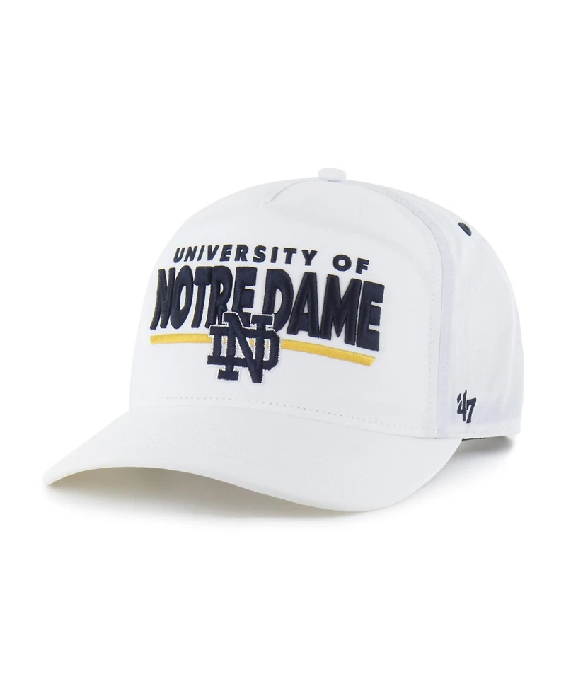 47 Brand Men's and Women's White Notre Dame Fighting Irish brrr° Expressway Hitch Adjustable Hat