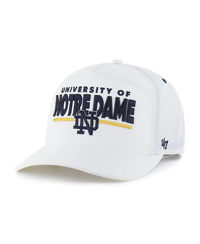 47 Brand Men's and Women's White Notre Dame Fighting Irish brrr° Expressway Hitch Adjustable Hat