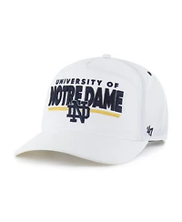 47 Brand Men's and Women's White Notre Dame Fighting Irish brrr° Expressway Hitch Adjustable Hat