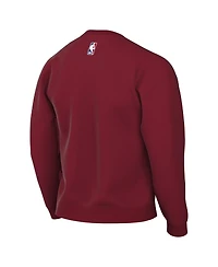 Jordan Men's Red Miami Heat Statement Edition Sweatshirt