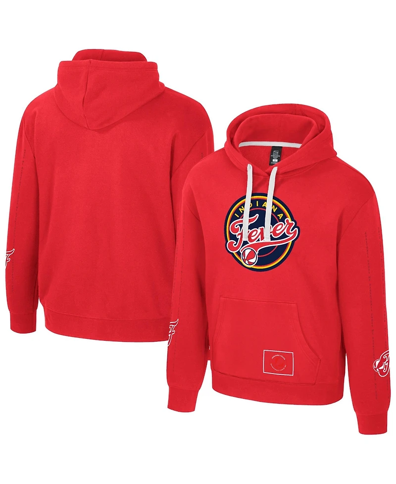 Stadium Essentials Men's and Women's Red Indiana Fever City Star Hoodie