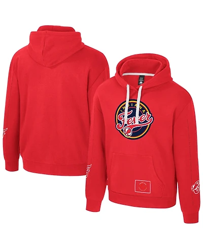 Stadium Essentials Men's and Women's Red Indiana Fever City Star Hoodie