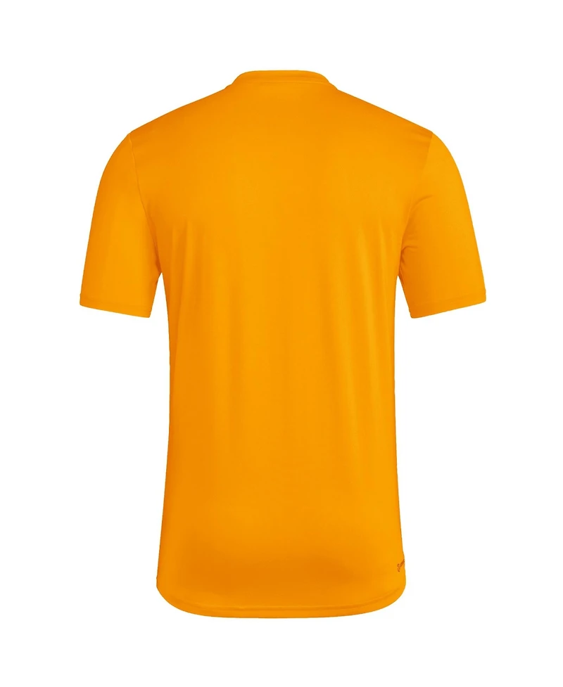 Adidas Men's Tennessee Orange Volunteers Slogan Poly T-Shirt