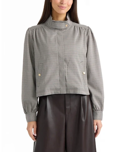 Ellen Tracy Women's High Neck Jacket