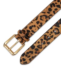 Sam Edelman Casual Animal Print Belt