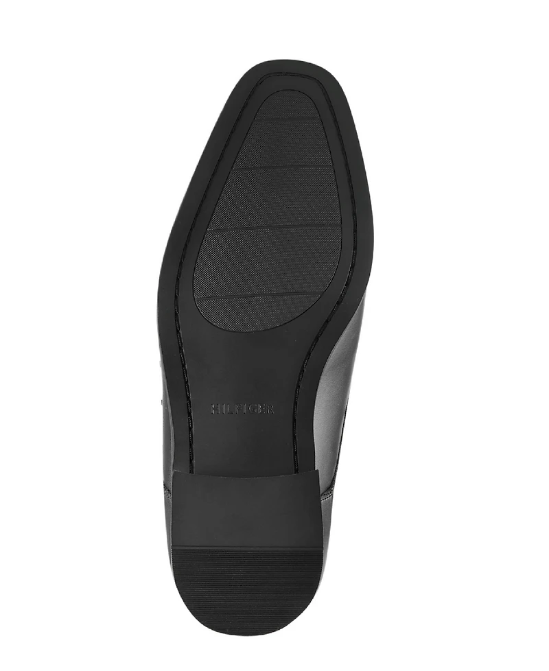 Tommy Hilfiger Men's Stovis Silhouette Slightly Tapered Profile Dress Shoes