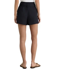 Reiss Women's Lana Fluid Belted Shorts