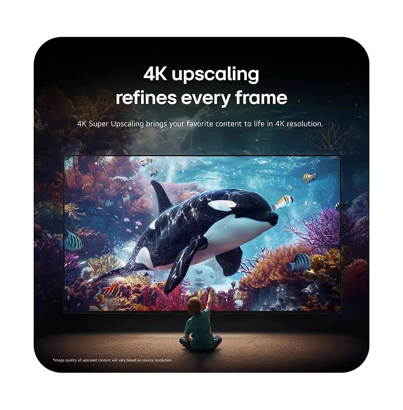 Lg 43QNED75BUA 43" Mini Led Smart Tv with 4K Ai Super Upscaling (2026)