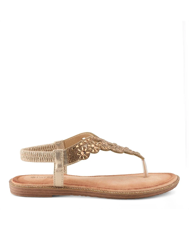 Patrizia Women's Parry Thong Sandal with Adjustable Strap