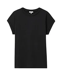 Reiss Women's Cotton-Jersey Crew Neck T-Shirt