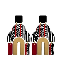 Swanky Designs Esme Dangle Statement Earrings