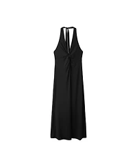 Mango Women's Draped Halter Midi Dress