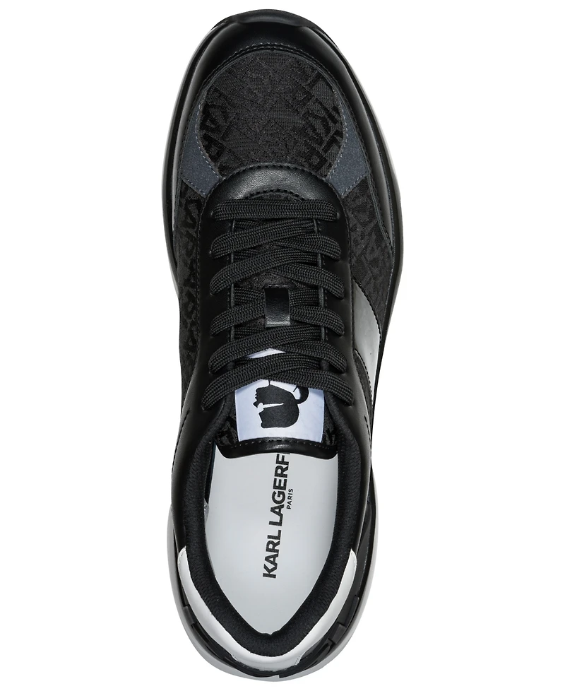 Karl Lagerfeld Paris Men's Gerald Round Toe Sneakers