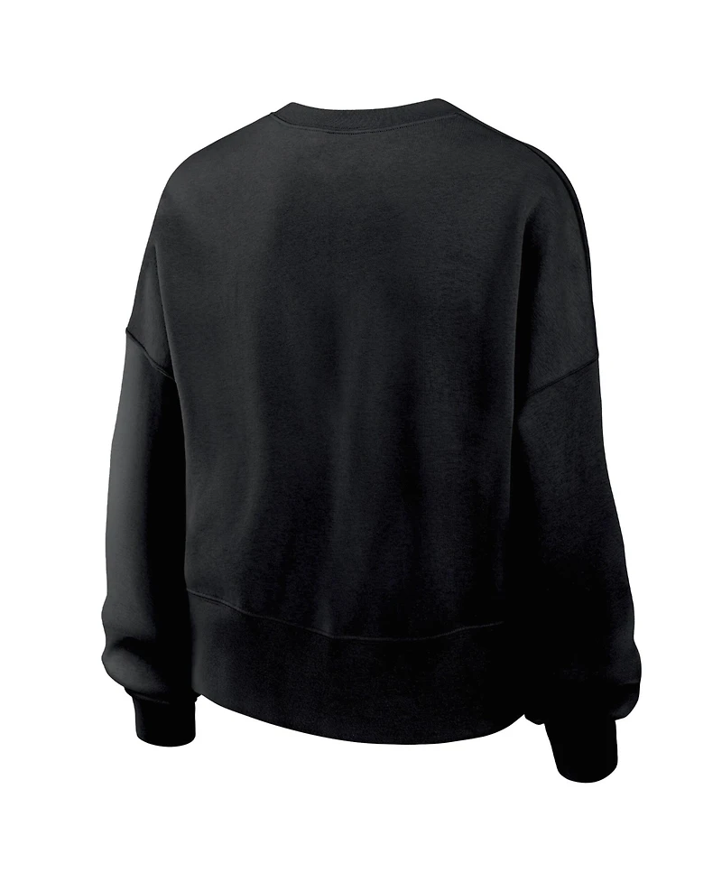 Nike Women's Black Army Knights Phoenix Fleece Pullover Sweatshirt