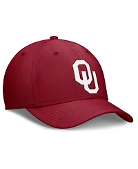 Jordan Men's Crimson Oklahoma Sooners Rise Swoosh Dri-fit Flex Hat