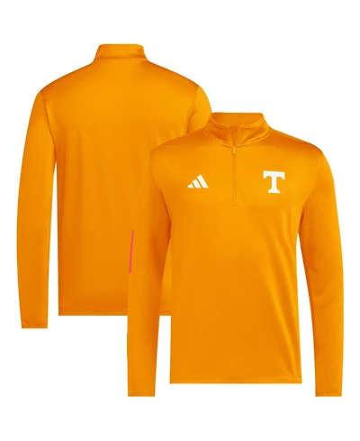 Adidas Men's Tennessee Orange Volunteers 2026 Sideline Ultimate 365 Woven Quarter-Zip Pullover Sweatshirt