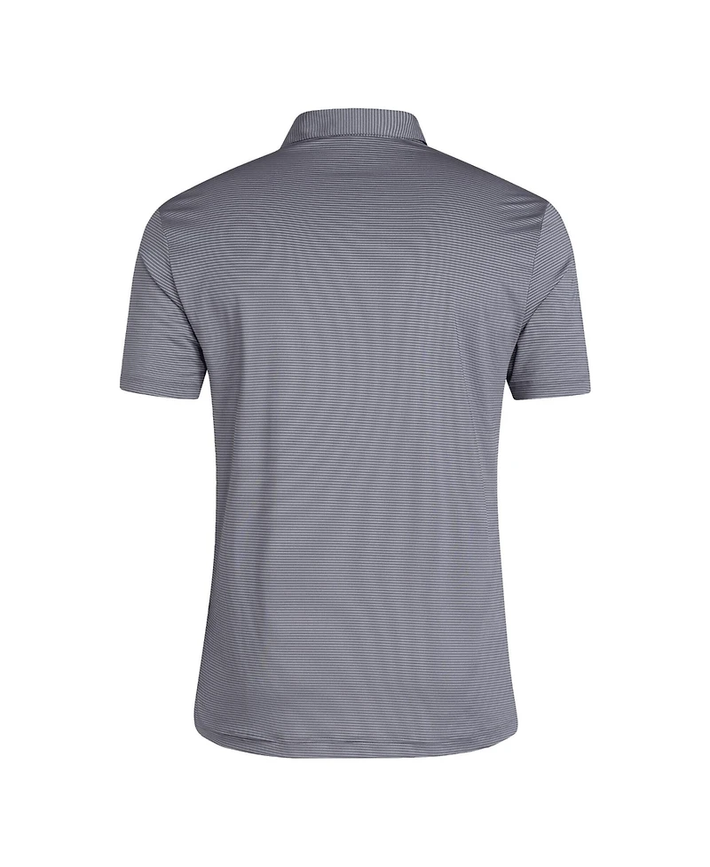 Adidas Men's Gray Tennessee Volunteers Ultimate 365 Stripe Polo Shirt