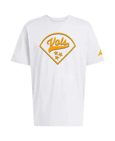 Adidas Men's White Tennessee Volunteers Baseball Fresh T-Shirt