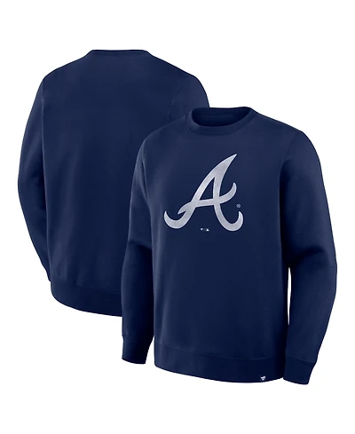 Fanatics Men's Navy Atlanta Braves Legacy Sweatshirt
