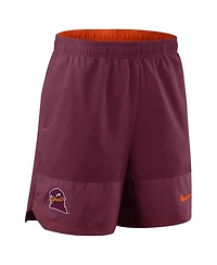 Nike Men's Garnet Virginia Tech Hokies Woven Dri-fit Shorts