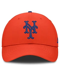 Nike Men's Orange New York Mets Cooperstown Club Dri-fit Adjustable Hat