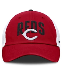 Nike Men's Red Cincinnati Reds Primetime Club Adjustable Trucker Hat