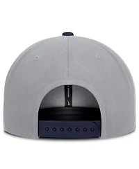 Nike Men's Gray/Navy Houston Astros Primetime Pro Dri-fit Snapback Hat