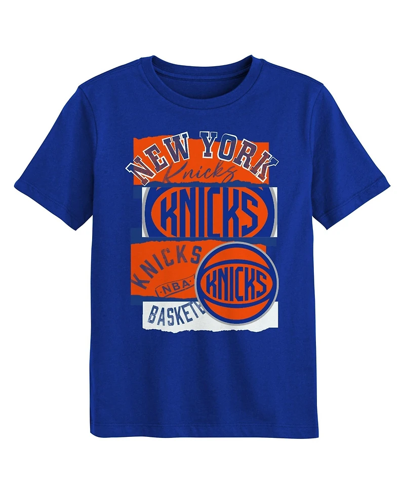 Outerstuff Preschool Blue New York Knicks The Paint T-Shirt