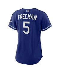 Nike Women's Freddie Freeman Royal Los Angeles Dodgers Alternate Stadium Jersey