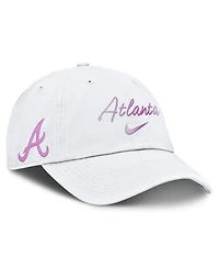 Nike Men's White Atlanta Braves Mother's Day Club Adjustable Hat