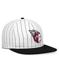 Nike Men's White/Black Cleveland Guardians Cooperstown Collection Pro Adjustable Hat
