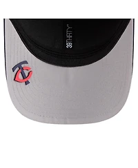 New Era Men's Navy Minnesota Twins Dash 39THIRTY Flex Hat