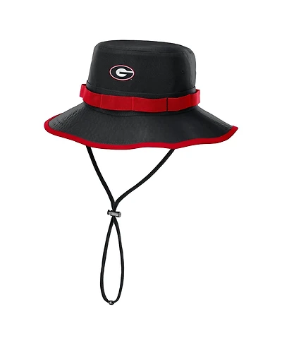 Nike Men's Black Georgia Bulldogs 2026 Sideline Apex Boonie Bucket Hat