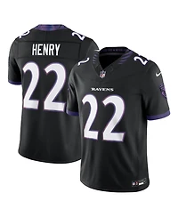Nike Men's Derrick Henry Black Baltimore Ravens Alternate Vapor F.u.s.e. Stitched Limited Jersey